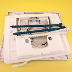 Панель для смыва инсталляции Santek чёрная