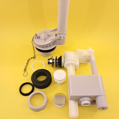 Сливной механизм для навесного бачка C28S (отв.бач.-48мм, труба-32мм)