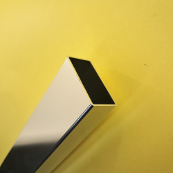 Добавочный (доборный) профиль 40*20*200см, хром