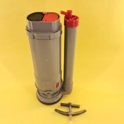 Сливная арматура для унитаза моноблок (выс.25см, отв.d-65мм) без кнопки