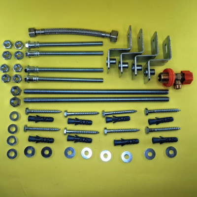 Комплект крепления инсталляции к стене +подключение 762-5800