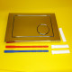 Кнопка GEOMETRY M07 для LINK PRO/VECTOR/LINK/HI-TEC пластик хром глянц.