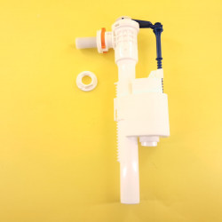 Заливной механихм, бок.подвод, 3/8, штуцер пластик.(-2)