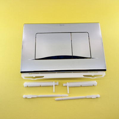 Панель смыва Active Plate 32B хром глянец