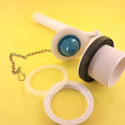 Сливная арматура для унитаза, цепочка (отв.d-60мм) без кнопки