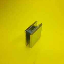 Крепление стена-стекло цвет-хром (квадрат)